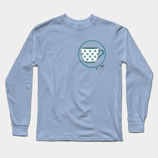 I love tea! Long Sleeve T-Shirt by svaria